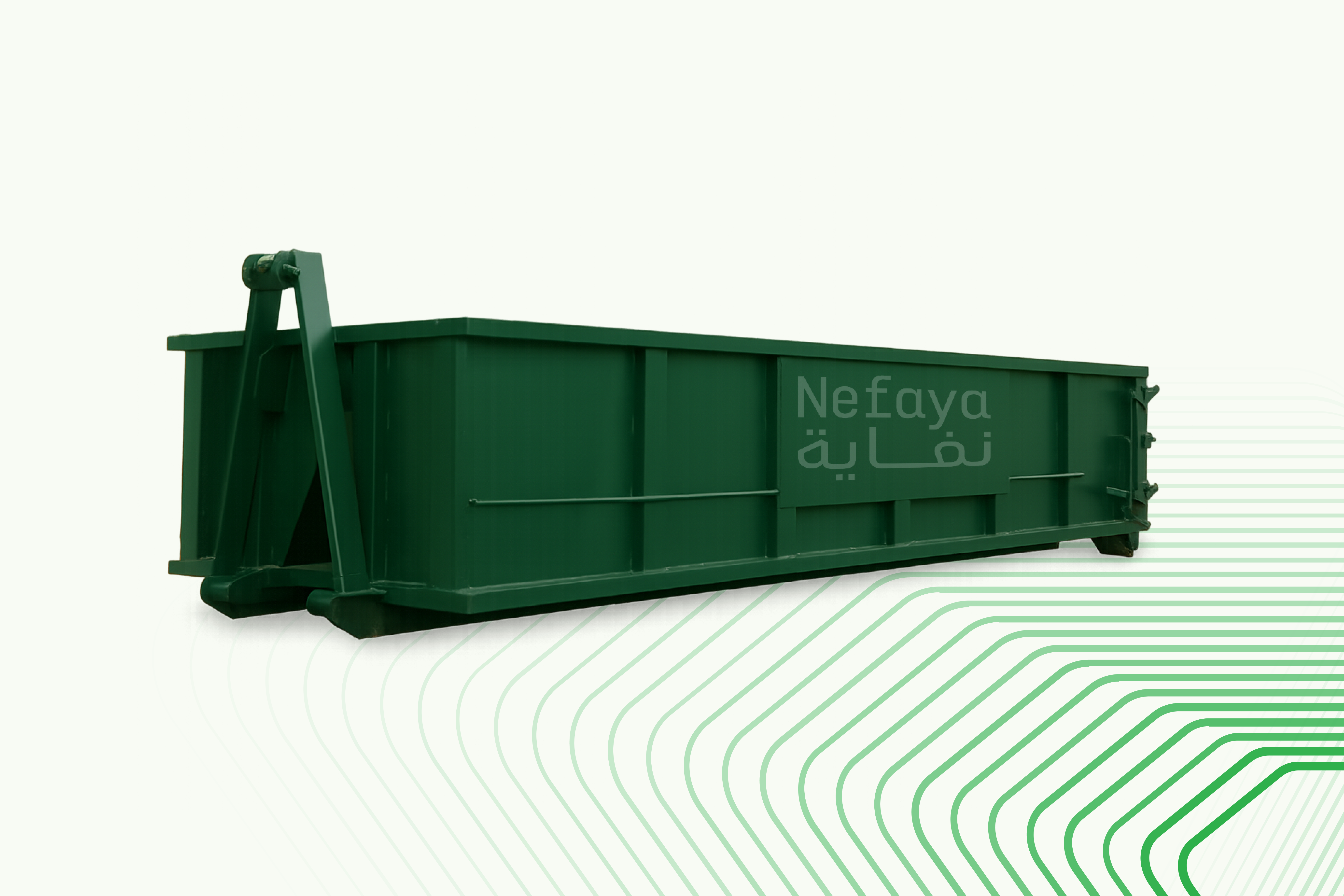 Waste management workers collecting recyclables